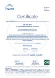 IQNET Environmental Management System ISO 14001:2015