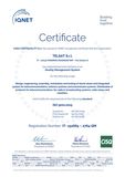 IQNET Quality Management System ISO 9001:2015