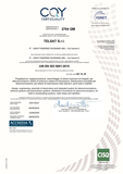 CQY Quality Management System ISO 9001:2015